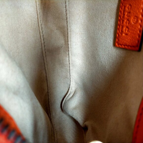 Gucci Hand Bag Orange Leather mon-1022-090925 - Picture 14 of 16